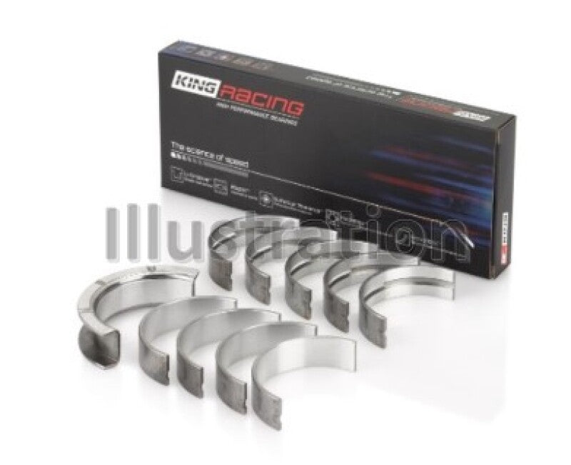 King Engine Bearings Chevy LS1/LS6/LS3 Bi-Metal Performance Main Bearing Set - Size STD Bearings King Engine Bearings