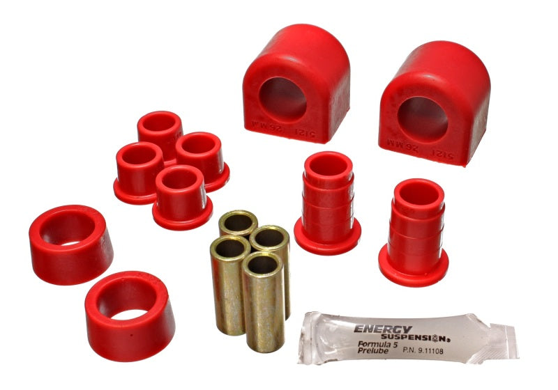 Energy Suspension 30Mm Corvette Front Stab Bar - Red Bushing Kits Energy Suspension