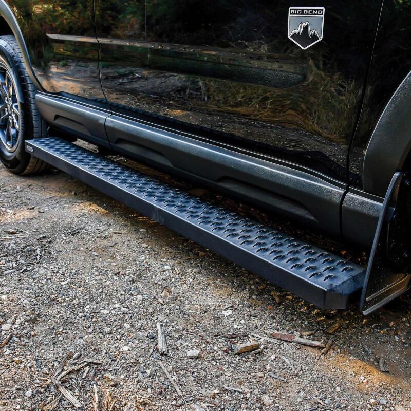 Westin Grate Steps Running Boards 68 in - Textured Black Running Boards Westin