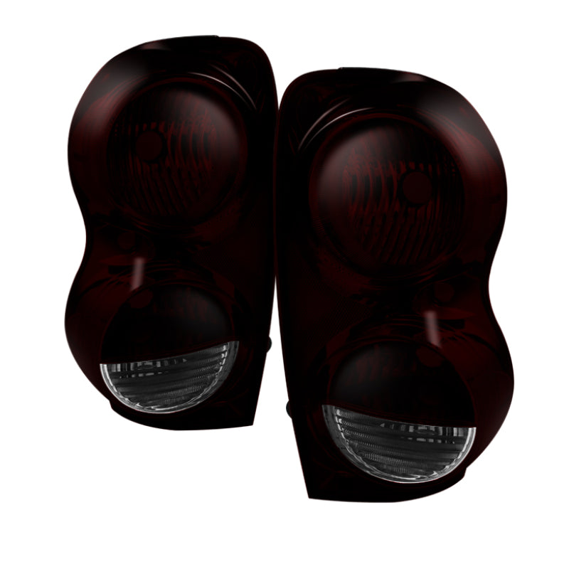 xTune Dodge Durango 2004-2009 OEM Style Tail Lights -Red Smoked ALT-JH-DDU04-OE-RSM Tail Lights SPYDER