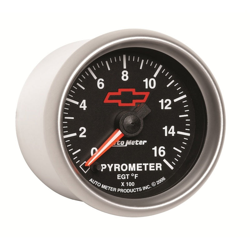 Autometer GM Full Sweep Electric 52mm 0-1600 degree F Pyrometer Gauges AutoMeter