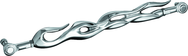 Kuryakyn Flame Shift Linkage Chrome Shifter Cable Kuryakyn