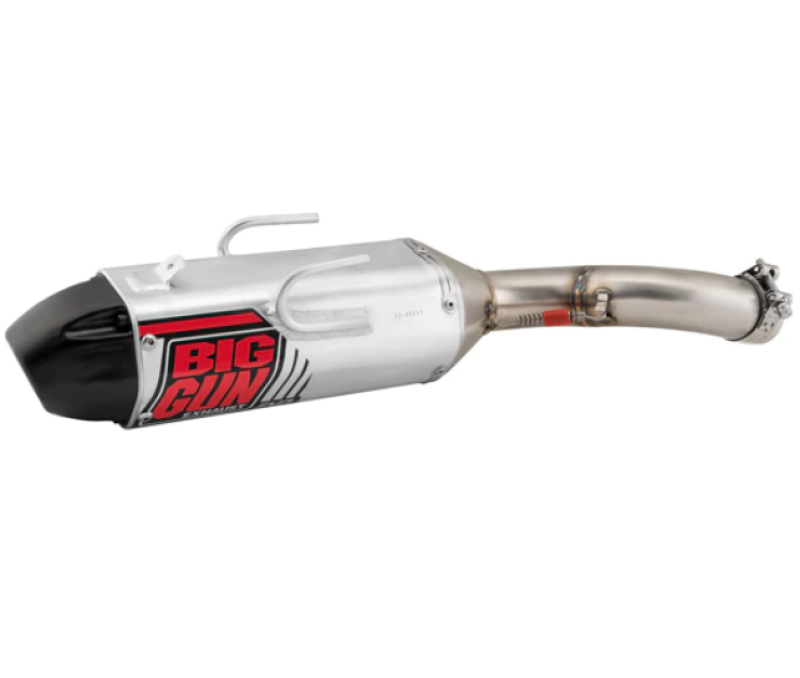 Big Gun 08-10 Polaris OUTLAW 450 MXR EXO Aluminum Slip On Exhaust Powersports Exhausts Big Gun