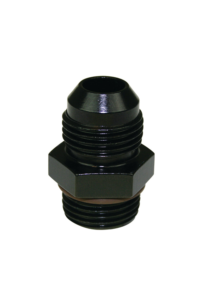 Moroso Dry Sump/External Oil Pump Fitting -8An Male to -8An Straight w/O-Ring - Aluminum - Single Fittings Moroso