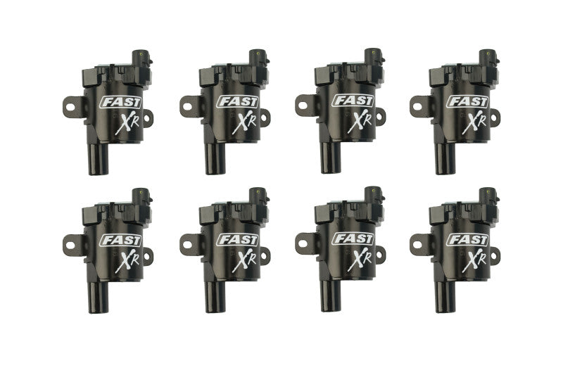 FAST XR Ignition Coil Set for GEN3 4.8/5.3/6.0L LS Truck Engines - Set of 8 Stock Replacement Ignition FAST