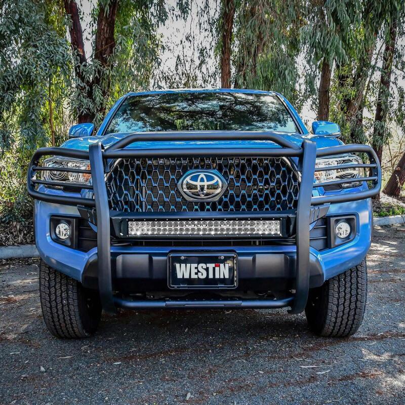 Westin 16-21 Toyota Tacoma Sportsman X Grille Guard - Tex. Blk Grille Guards Westin