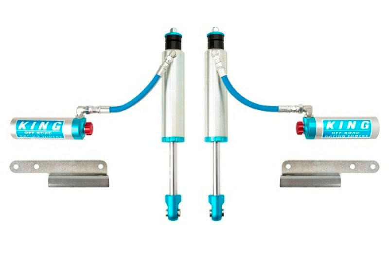 King Shocks 98-02 Toyota Land Cruiser 100 Front 2.5 Dia Remote Res Shock w/Adjuster (Pair) Shocks and Struts King Shocks