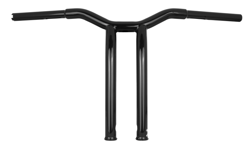 Burly Brand Dominator Raked Bar 14in - Matte Black Handlebars Burly Brand