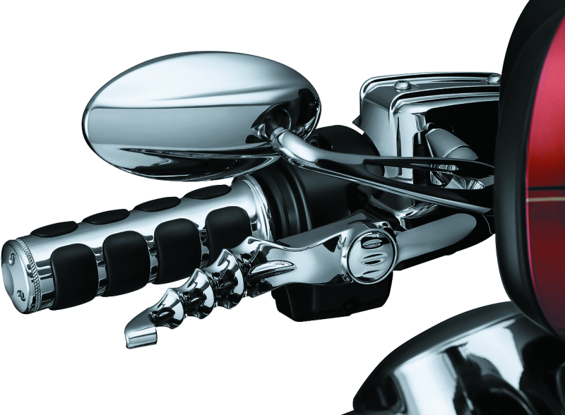 Kuryakyn Zombie Lever Set 17-Up Touring Chrome Levers Kuryakyn