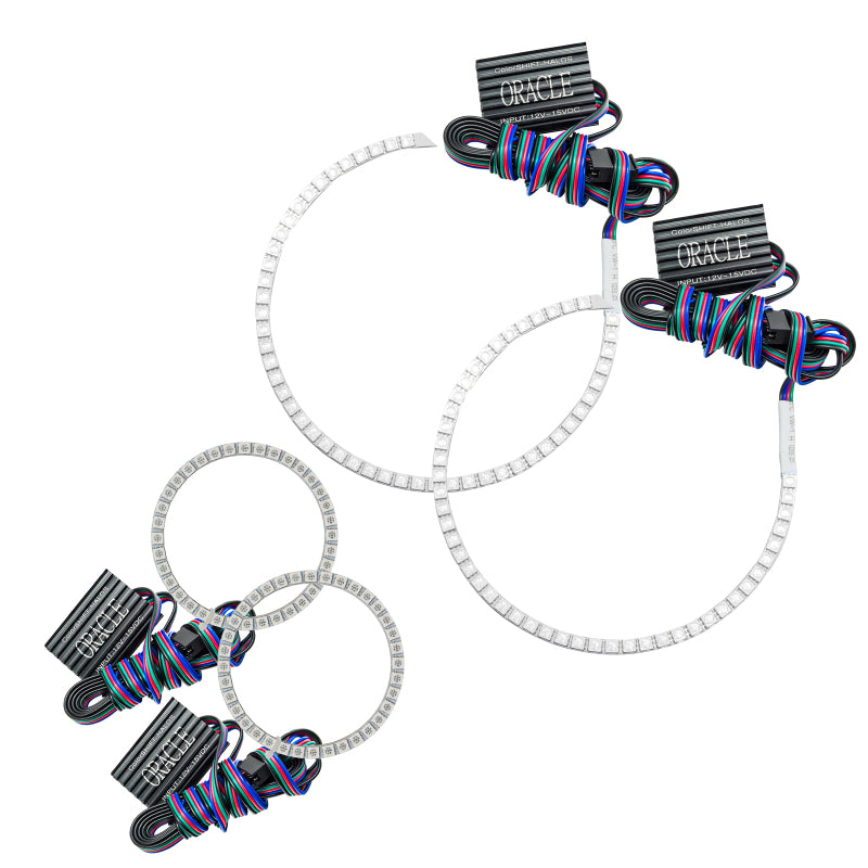 Oracle Volvo S60 05-09 Halo Kit - ColorSHIFT w/o Controller Headlights ORACLE Lighting