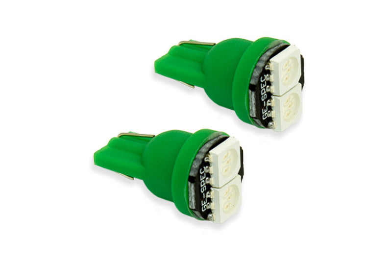 Diode Dynamics 194 LED Bulb SMD2 LED - Green (Pair) Bulbs Diode Dynamics