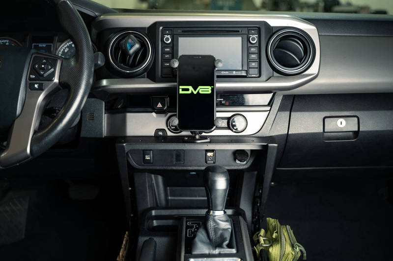 DV8 Offroad 16-23 Toyota Tacoma Center Console Molle Panels & Device Mount Exterior Trim DV8 Offroad