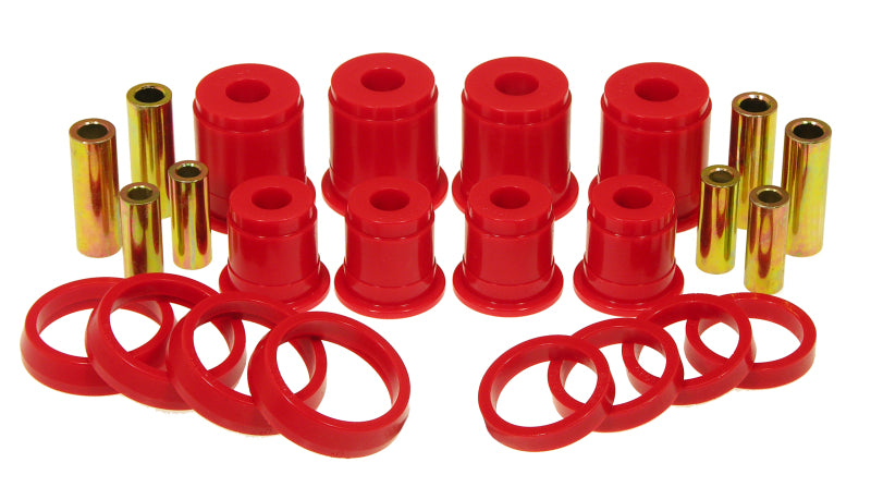 Prothane Jeep TJ Front or Rear Control Arm Bushings - Red Bushing Kits Prothane