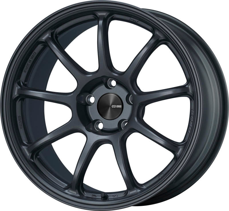 Enkei PF09 17x9 5x114.3 35mm Offset 75mm Bore Matte Gunmetal Wheel Wheels - Cast Enkei