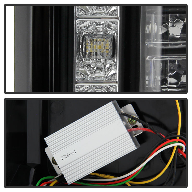 Spyder Dodge Ram 19-20 LED Tail Light Black ALT-YD-DR19HAL-SEQ-BK Tail Lights SPYDER