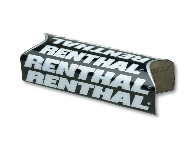 Renthal Team Issue Fatbar Pad - Black/ White/ Silver Bar Pads Renthal