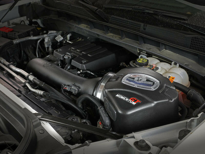 aFe Momentum GT Pro 5R Cold Air Intake System 19 GM Silverado/Sierra 1500 V6-2.7L (t) Cold Air Intakes aFe