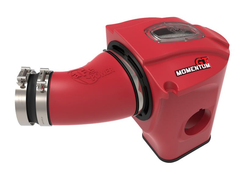 aFe POWER Momentum GT Limited Edition Cold Air Intake 11-17 Dodge Challenger/Charger SRT - Red Cold Air Intakes aFe