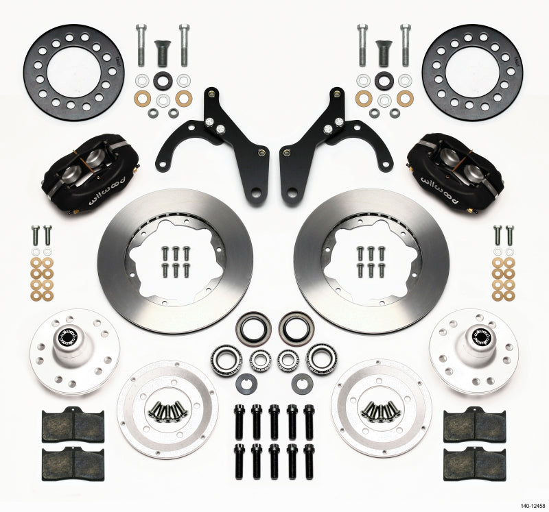 Wilwood Forged Dynalite Front Kit 11.00in 59-64 Chevy Impala / 63-64 Corvette Big Brake Kits Wilwood