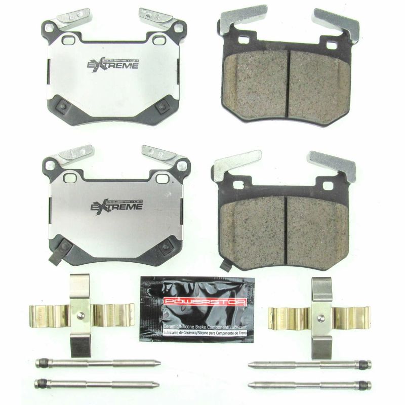 Power Stop 18-19 Kia Stinger Rear Z26 Extreme Street Brake Pads w/Hardware Brake Pads - Performance PowerStop