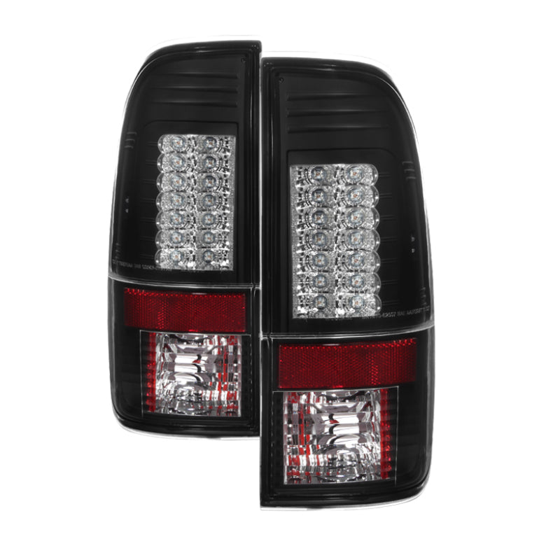 Spyder Ford F150 Styleside 97-03/F250 Version 2 LED Tail Lights Blk ALT-YD-FF15097-LED-G2-BK Tail Lights SPYDER