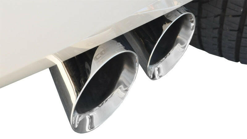 Corsa 2015-2020 Chevy Tahoe/GMC Yukon Cat-Back Exhaust Sport 3in Single Side Twin Polished 4in Tips Catback CORSA Performance