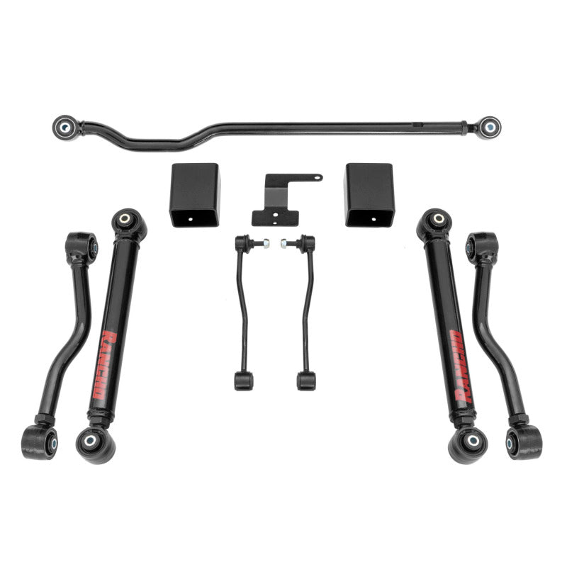 Rancho 18-20 Jeep Wrangler Fr and R Short Arm Suspension System Component - Box Two Lift Kits Rancho
