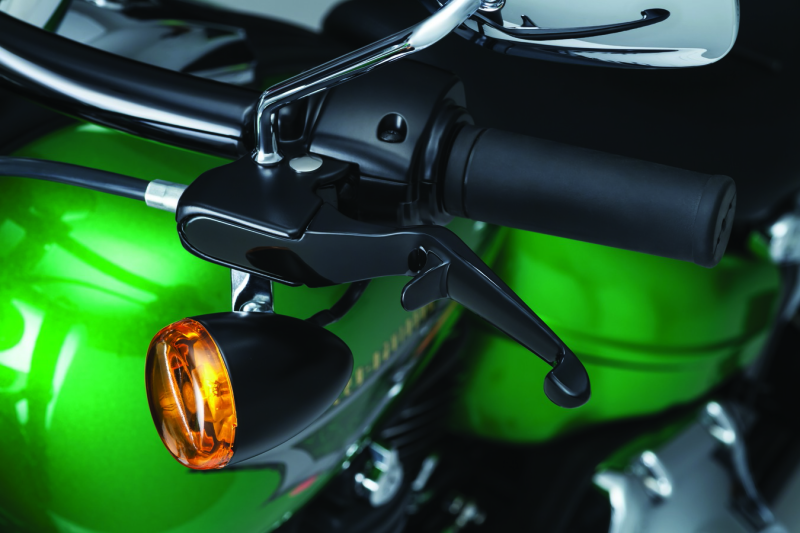 Kuryakyn Trigger 15-17 Softails Gloss Black Levers Kuryakyn