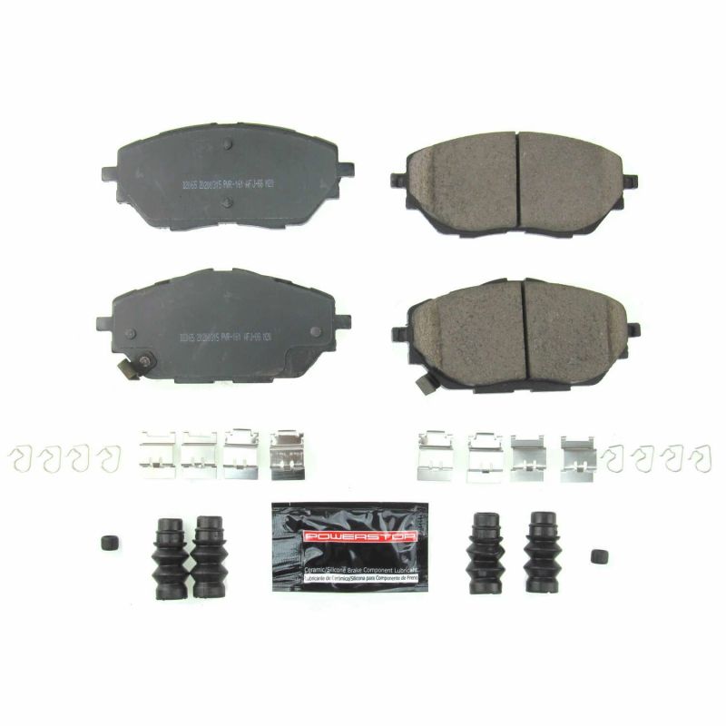 Power Stop 18-19 Toyota C-HR Front Z23 Evolution Sport Brake Pads w/Hardware Brake Pads - Performance PowerStop