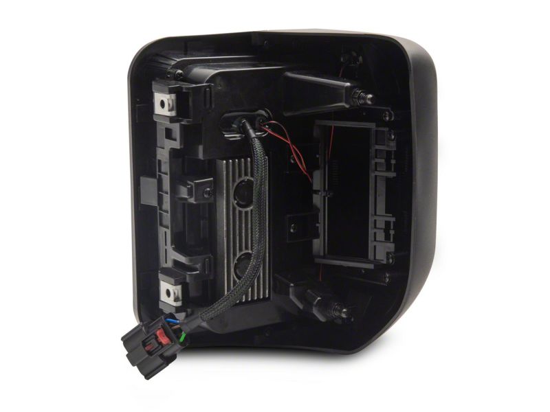 Raxiom 20-23 Jeep Gladiator JT Axial Series LED Tail Lights- Blk Housing (Smoked Lens) Tail Lights Raxiom