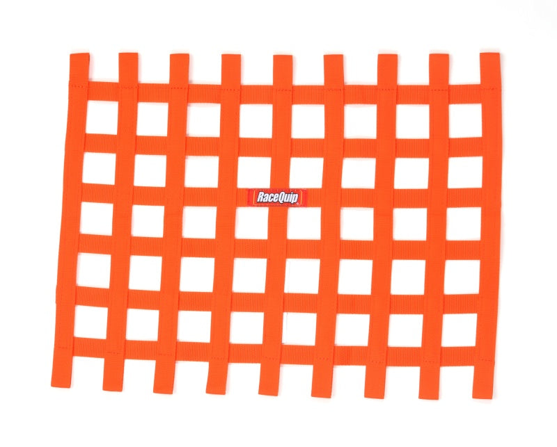 RaceQuip Orange Ribbon Window Net Window Nets Racequip