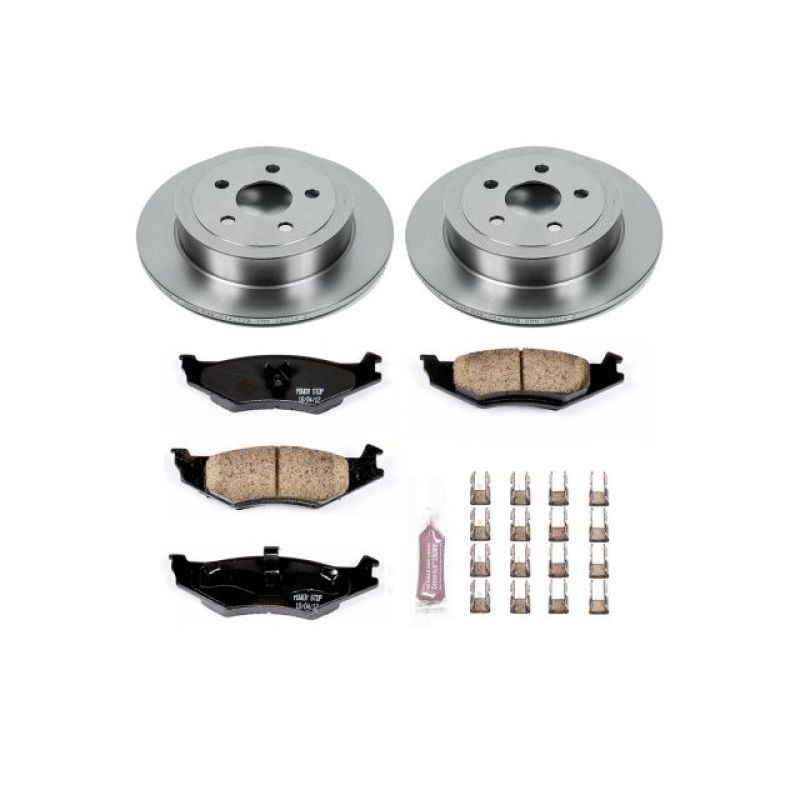 Power Stop 96-00 Plymouth Breeze Rear Autospecialty Brake Kit Brake Kits - OE PowerStop