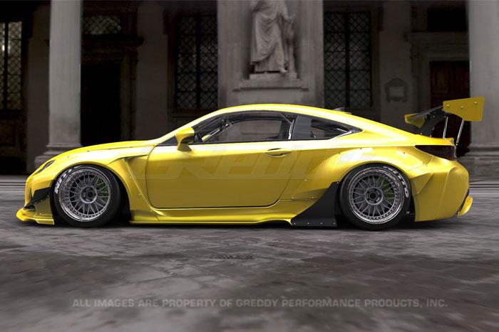 GReddy 2015+ Lexus RC-F Rocket Bunny Full Wide-Body Aero Kit w/o GT Wing Body Kits GReddy