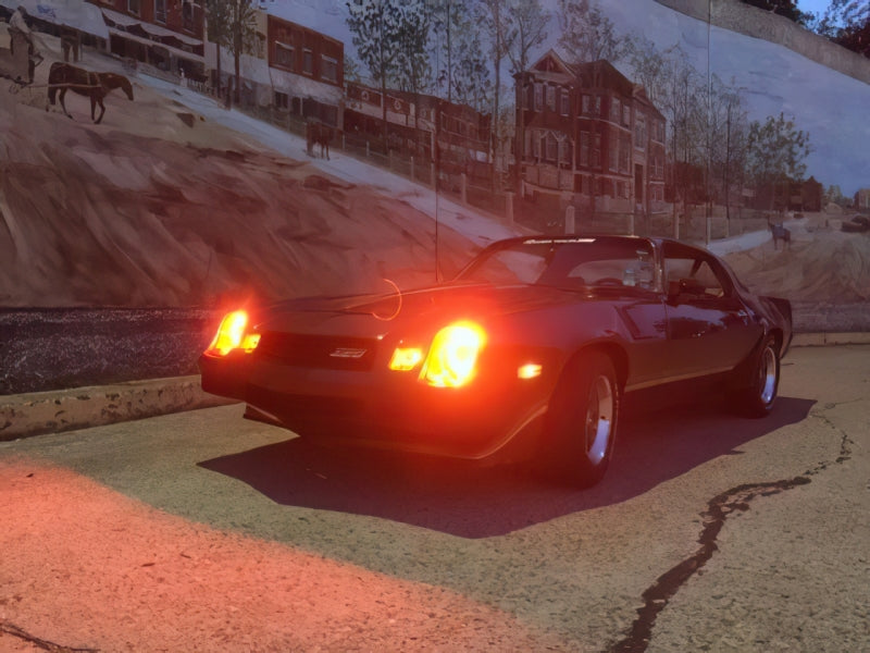 Oracle Pre-Installed Lights 7 IN. Sealed Beam - Amber Halo Headlights ORACLE Lighting