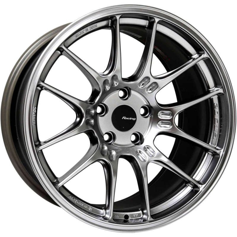 Enkei GTC02 18x9.5 5x120 45mm Offset 72.5mm Bore Hyper Silver Wheel Wheels - Cast Enkei