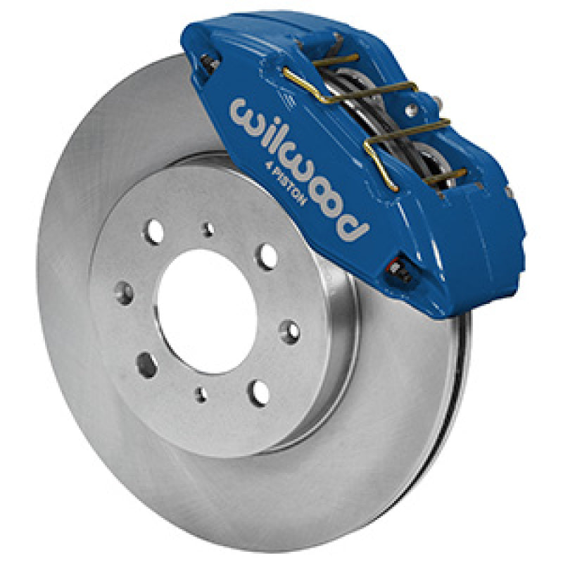 Wilwood DPHA Front Caliper & Rotor Kit Honda / Acura w/ 262mm OE Rotor - Competition Blue Big Brake Kits Wilwood