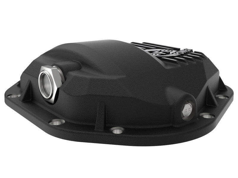 aFe Pro Series Dana 60 Front Differential Cover Black w/ Machined Fins 17-20 Ford Trucks (Dana 60) Diff Covers aFe