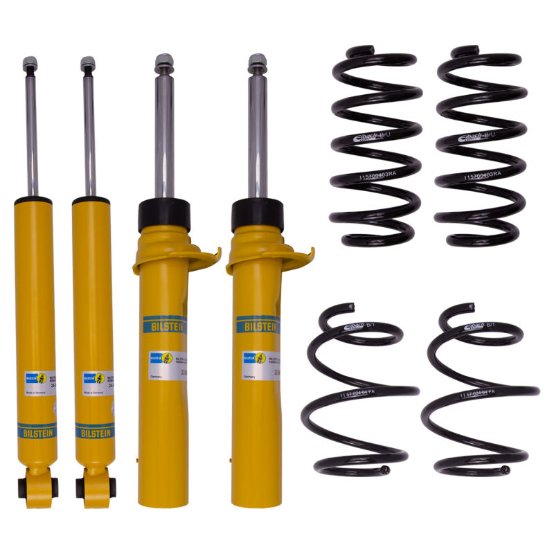 Bilstein B12 2015-2017 Mini Cooper L4 2.0L / L3 1.5L Front and Rear Suspension Kit Shock & Spring Kits Bilstein