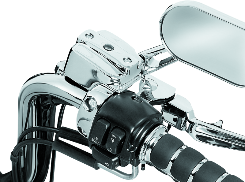 Kuryakyn Brake & Clutch Control Dress-Up Kit Dual Disc Front Brakes 96-07 Clutch Lines Kuryakyn