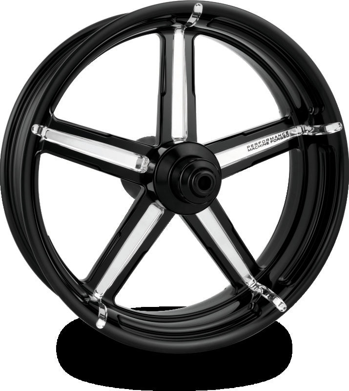 Performance Machine 18x5.5 Forged Wheel Formula - Contrast Cut Platinum Wheels - Forged Performance Machine