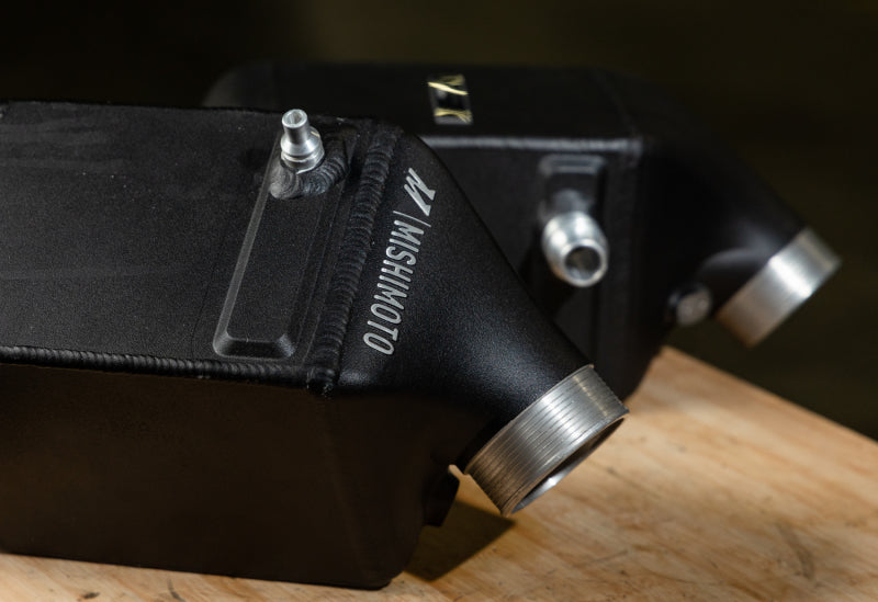 Mishimoto 12-16 BMW F10 M5 Intercooler Kit (Wrinkle Black) Intercooler Kits Mishimoto