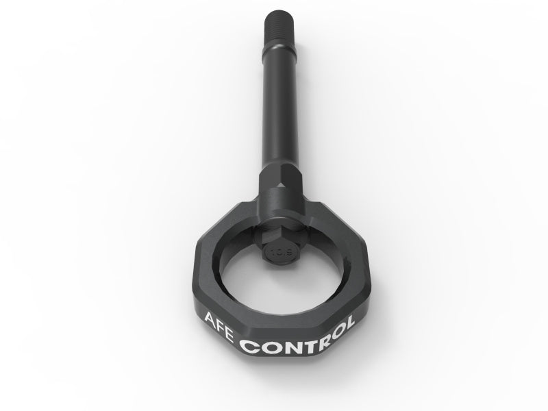 aFe CONTROL Front Tow Hook Chevrolet Corvette (C8) 20-25 V8-6.2L- Gray Tow Hooks aFe