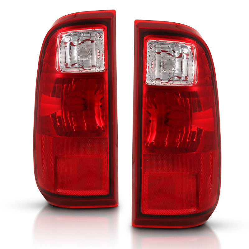 ANZO 2008-2016 Ford F-250 Taillight Red/Clear Lens (OE Replacement) Tail Lights ANZO