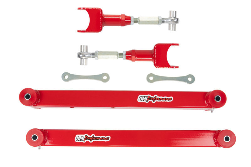 UMI Performance 78-96 GM B-Body Boxed Lower Control Arm & Adjustable Upper Control Arm Kit Control Arms UMI Performance
