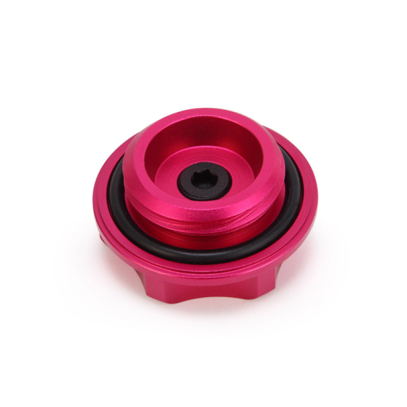 Mishimoto Subaru Oil Filler Cap - Pink Oil Caps Mishimoto