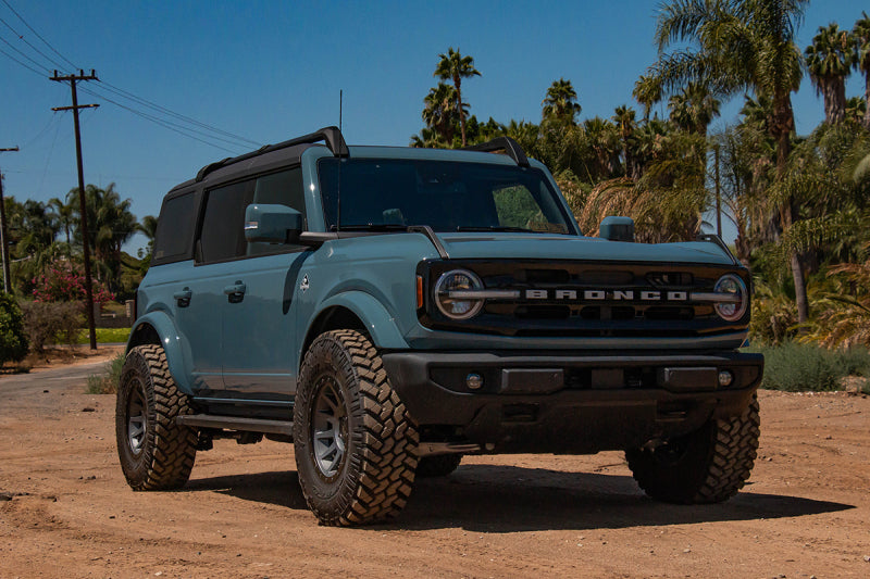 ICON Compression 17x8.5 6x5.5 25mm Offset 5.75in BS 95.1mm Bore Titanium Wheel Wheels - Cast ICON