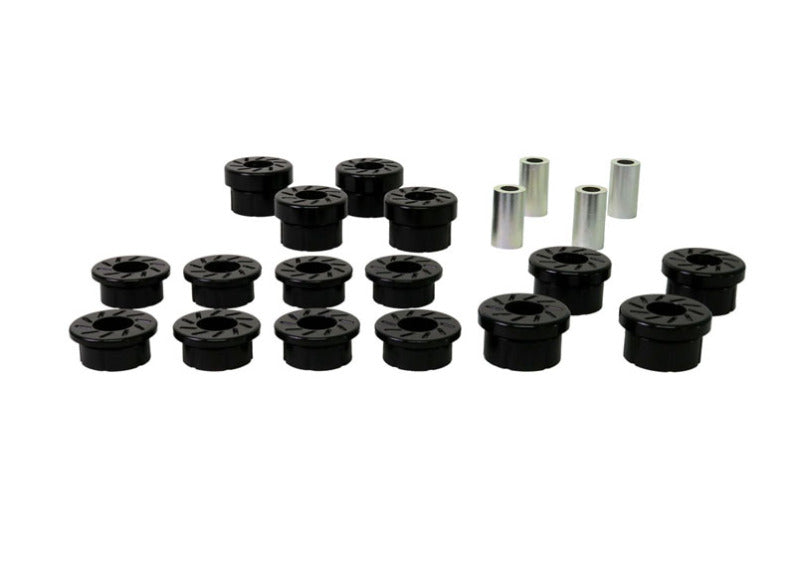 Whiteline 2002-2006 Acura RSX Rear Lower Inner and Outer Bushing Kit Bushing Kits Whiteline