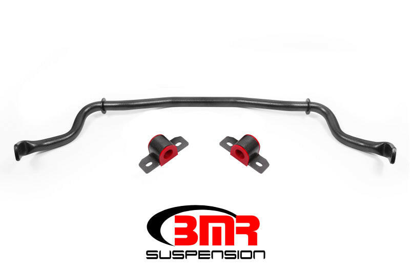 BMR 15-17 S550 Mustang Front Hollow 35mm 3-Hole Adj. Sway Bar Kit - Black Hammertone Sway Bars BMR Suspension