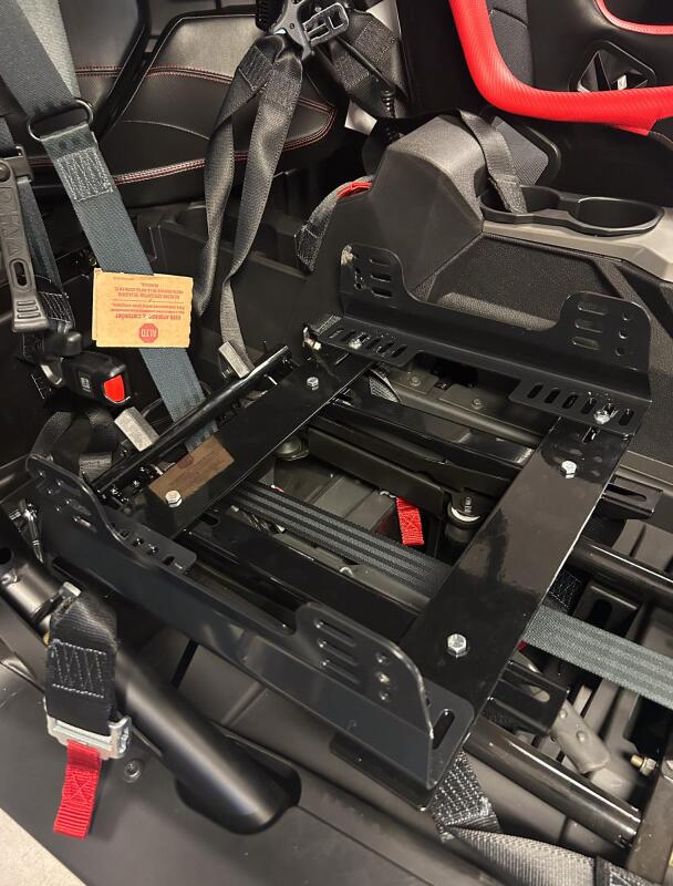 PRP Polaris RZR PRO XP / PRO R / Turbo R Composite Seat Mount Kit w/ Quick Release - Pair Seat Brackets & Frames PRP Seats