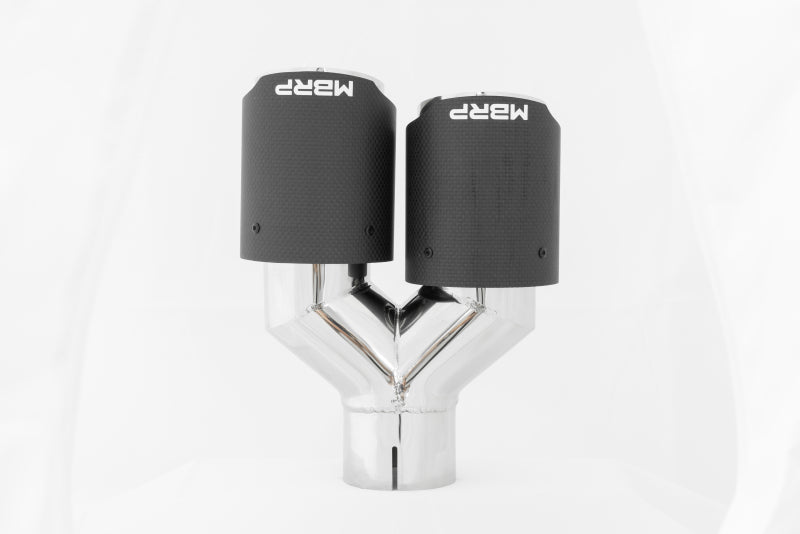 MBRP Universal Carbon Fiber Dual Tip 3.5in OD/2.5in Inlet Tips MBRP